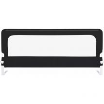 Haloyo - Sponda di Sicurezza per Bambini,Sponda da Letto,Bambini Sponda Culla Protezione di Sicurezza ,200 x 70 x 26cm,nero
