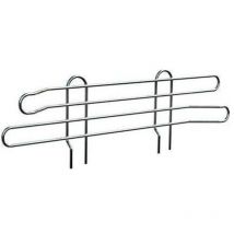 Scaffale metallico spondina laterale cm 36 x h. 10 cucina bagno garage cabina armadio - Archimede