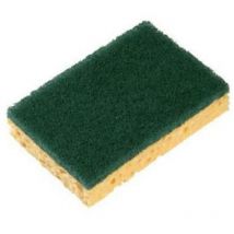 Spontex - Reinigungsschwamm Sponrex 74 13 x 8,4 x 2,8 cm (b x h x t) Zellulose grün/beige 10 St./Pack.