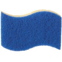Eponge grattante douce originale bleue surfaces délicates Spontex