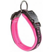 Sport dog c Collier pour chiens avec rembourrage soft. Différentes mesures et couleurs fluo.. Variante C20/43 - Misure: a: 33-43 cm b: 20 mm