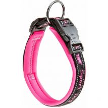 Sport dog c Collier pour chiens avec rembourrage soft. Différentes mesures et couleurs fluo.. Variante C25/55 - Misure: a: 45-55 cm b: 25 mm