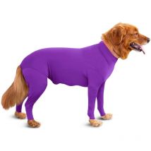 Einemgeld - Sport Dog Onesie - Perte de poils de chien pour la maison, la voiture, les voyages, l'anxiété, la chemise apaisante, la protection contre