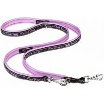 Sport dog ga Laisse rembourrée pour le dressage des chiens avec mousqueton automatique. Différentes couleurs et mesures.. Variante GA25/200 - Misure: