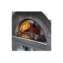 Sportello chiusura in vetro per forni pizza Pulcinella e Family Clementi Forni - 100 x 80 cm