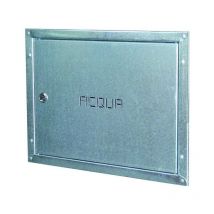 Sportello contatore acqua da incasso zincato 30x40cm Ferrari 110012/c