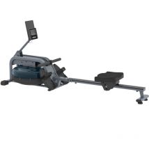 Sportnow - Water Rowing Machine with Adjustable Resistance, Vertical Storage