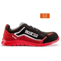 Sparco - Chaussure de sécurité 07522RSNR Nitro Marcus esd S3 src rouge/noir 46