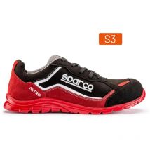 Sparco - Chaussure de sécurité 07522RSNR Nitro Marcus esd S3 src rouge/noir 44