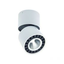 Mantra - Inspired Fusion - Columbretes - Projecteur 8,5cm rond 12W led 3000K, 1040lm, blanc mat