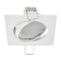 Spot de plafond encastrable paril IP20 carré blanc EDO777319 Edo Solutions