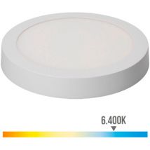 EDM - Plafonnier Circulaire 20W 1500lm (160W) 160° - Blanc du Jour 6400K