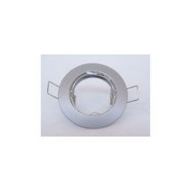 Spot Encas. Gu10 230v Fonte Fixe Gris Argent Al15+douille Gu10 Cablee Abi Al10154gu