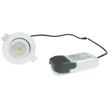 Europole - spot encastré à led - ledup universal pro - 9.5w - 4cct - 38d - orientable - blanc 57116