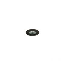 Spot encastre mercure IP65 GU10 cr acier noir Aerospot 722706