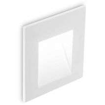 Spot encastrable blanc - 65x70x70 mm