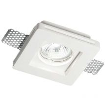 Spot encastrable blanc l 100 x h 100 x p 100 mm