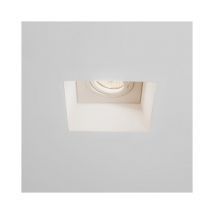 Astro Blanco Square Adjustable Spots à encastrer 11.5x4cm IP20 douille GU10 Plâtre