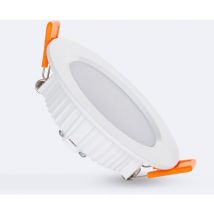 Downlight led 10W Rond osram Aero 110 lm/W lifud Coupe ø 80 mm 4000K Blanc neutre