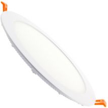 Dalle led Ronde Extra Plate 20W Coupe Ø205 mm Blanco Cálido 2900K - 3200K 120o