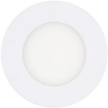Dalle led 3W Ronde Extra-Plate Coupe ø 70 mm 4000K Blanc neutre