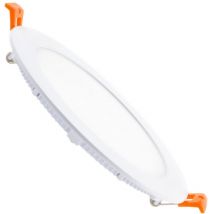 Dalle led 9W Ronde Extra-Plate Coupe ø 133 mm 5000K Blanc froid