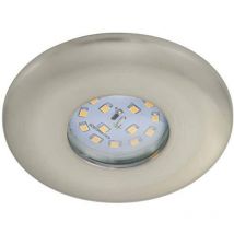 Lampe led encastrée Briloner leuchten attach one, 5 w, 400 lm, IP65, nickel mat, plastique, ø 9,3 cm