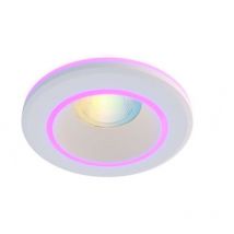 Spot encastrable led Calex smart halo downlight - 500 ml - Blanc