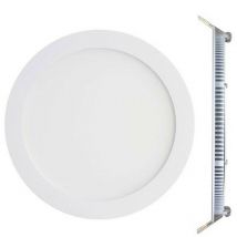 Spot Encastrable LED 15W Rond Extra-Plat Blanc Chaud 3000K