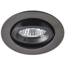 spot encastrable - rond - europole be better - culot gu10 - noir - orientable - 1/4 t - europole 2415