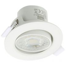 Spot Encastrable Valence 8W Orientable Equ. 75W Température de Couleur: Blanc Chaud 3000K