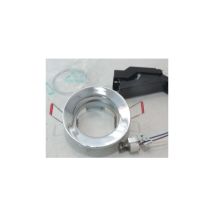 Spot encastré chrome ø 78mm fixe lampe GU5.3 max 50W (non incl) 12V sans transfo IP23 Instar Trend 62 Flush Sylvania 3078580