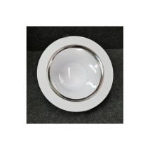 Spot encastre LED 25W blanc fixe Ø 228x98mm CCT reglable 3000-4000-5700K 2300-2500lm 230V étanche IP54 HURRICANE Trajectoire