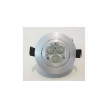 Brumberg - Spot Encastré Led Ø 82mm Orientable Aluminium 4.3w Blanc Froid 6500k 12v (sans Alim) Angle 45° 300lm R6304w4