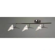 Spot Flavia 3 G9 Bulbs with Adjustable Heads, black chrome