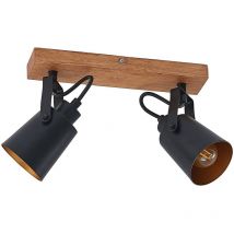 Spot à intensité variable 'Kimban' en bois pour salon & salle à manger