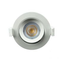 Spot led 7W 230V encastrable orientable teinte blanc chaud