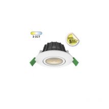 Vision-el - spot led cct bbc 230V 6W 2700 3000 4000K gradable orientable 360°