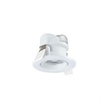 Spot led de plafond orientable - Diamètre : 85 mm - Encastrement : 56 x 75 mm - Flux lumineux : 650 lm - Puissance : 7 W - LAMPO