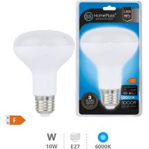 Spot led E27 - 10W blanc froid - diametre 80