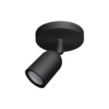 Spot led en Saillie Orientable pour Ampoule GU10 - Noir Silumen