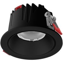 Spot LED Encastrable-Braytron-Noir-10W-3en1-IP20