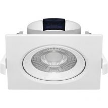 Spot led encastrable carré blanc 5W IP20 6500K