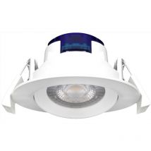 Spot led encastrable rond blanc 5W IP20 6500K