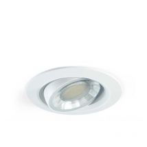 Spot led encastrable rond orientable Dimmable 8W IP44 4000k