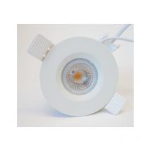 Elec'opro - Spot encastre led 6W bbc ready blanc fixe ø 90x58mm 3000K 490lm 36° 230V non-dimmable IP44 storm one direct Trajectoire