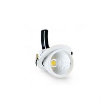 Vision-el - Spot led Escargot Rond Inclinable et Orientable avec Alimentation Electronique 30W 3000K