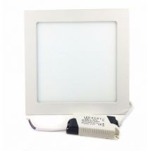 Silamp - Spot led Extra Plat Carré blanc 18W - Blanc Chaud 2300K - 3500K
