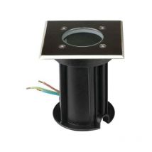 Spot led Extérieur Encastrable Carré IP65 pour Ampoule GU10 - si