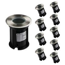 Silamp - Spot led Extérieur Encastrable IP65 pour Ampoule GU10 (Pack de 1